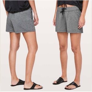 Lululemon On The Fly Shorts, Dark Grey, Great Condition